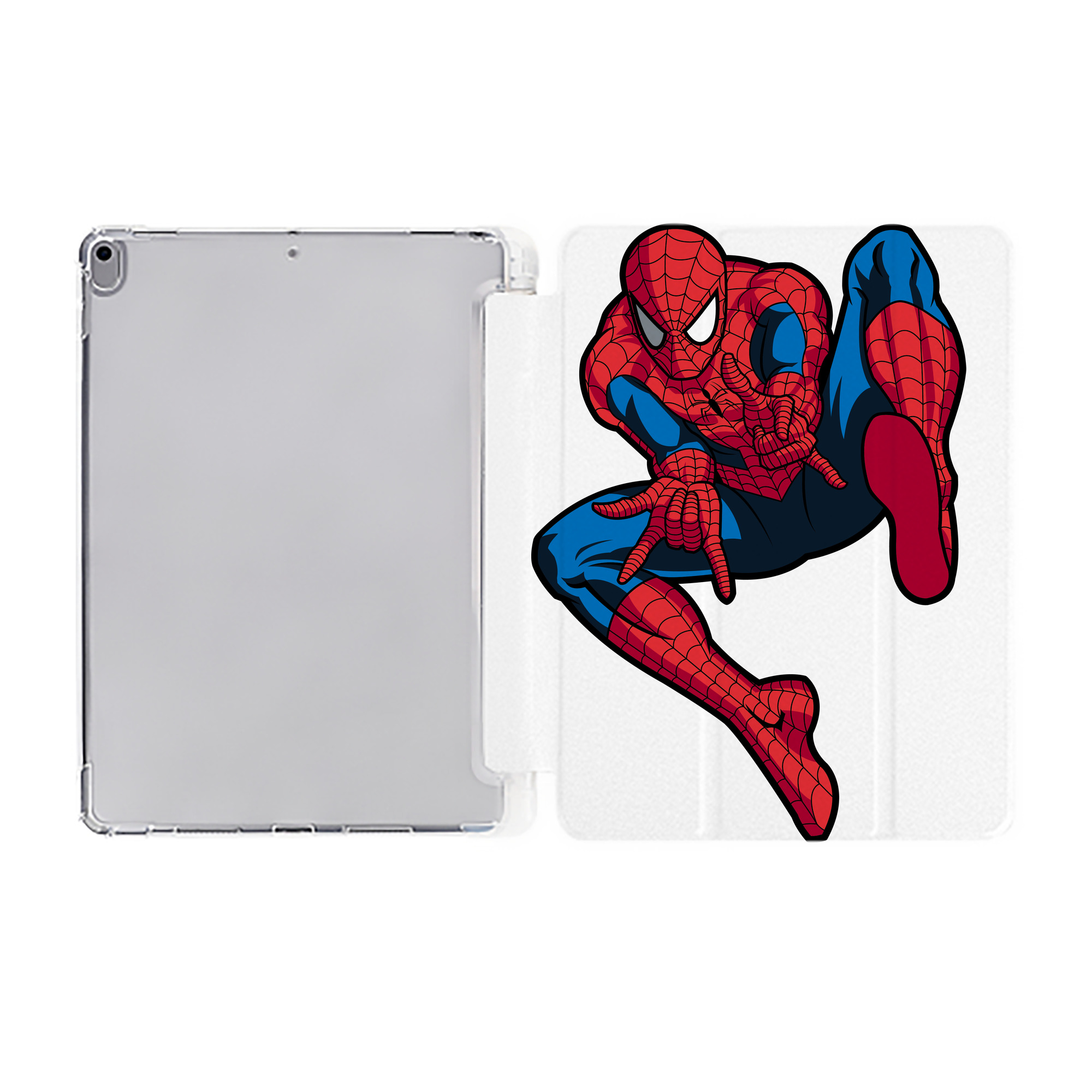 （画像用） アベンジャーズ The Avengers IPad ケース ペン収納付き 三つ折りスタンド PUレザー×シリコン 対応機種9.5/10.5/10.9インチ
